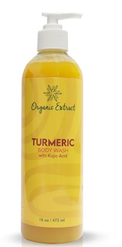 ORGANIC EXTRACT Turmeric Body Wash (16oz), Sareya Beauty Supply store in Calgary AB Canada